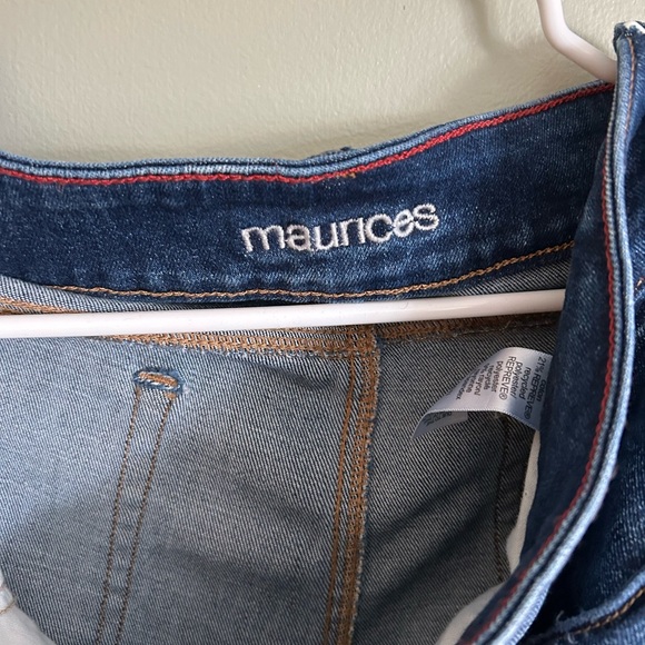 Womens jeans size 24 regular ankle Maurices brand pants - Picture 4 of 11